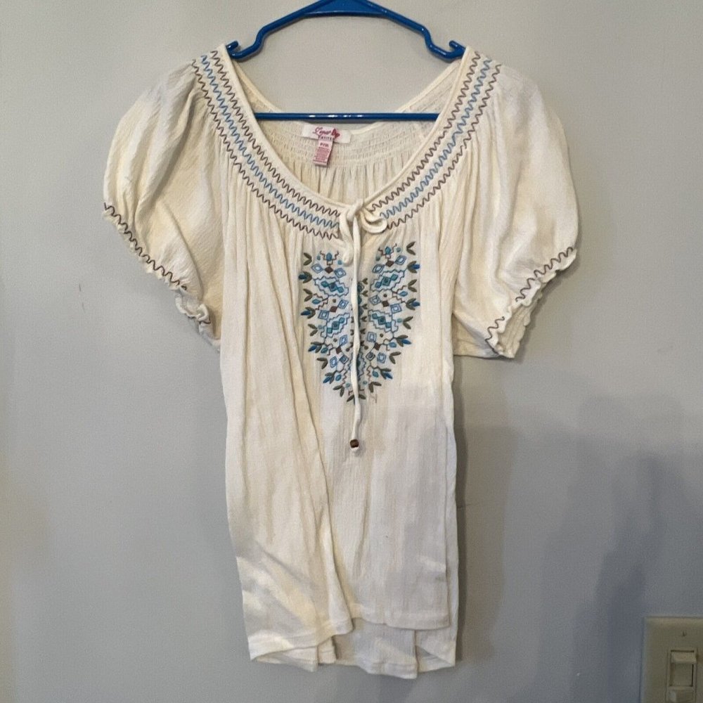 Pre Owned Womans Lena Petites Top Sz P/XL